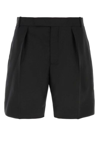 Wool Blend Bermuda Shorts - Alexander McQueen - Modalova