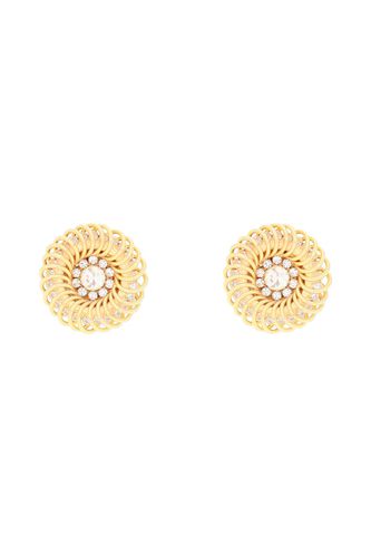 Alessandra Rich Spiral Earrings - Alessandra Rich - Modalova