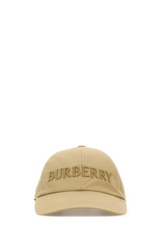 Burberry Beige Cotton Baseball Cap - Burberry - Modalova