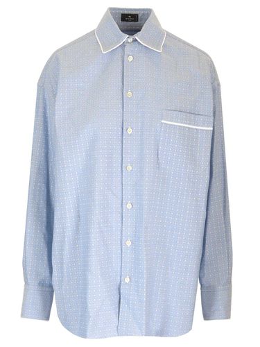 Etro Embroidered Cotton Shirt - Etro - Modalova