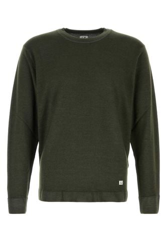 C. P. Company Bottle Green Wool Sweater - C.P. Company - Modalova