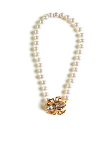 Spider Pearl Necklace - Alessandra Rich - Modalova