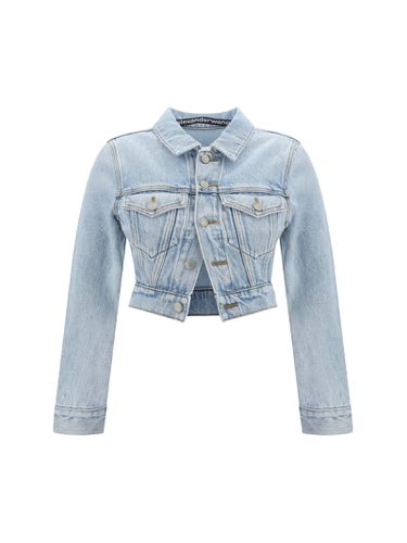 Shrunken Trucker Jacket - Alexander Wang - Modalova