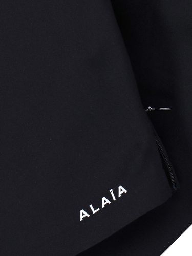 Alaia Logo Crop T-shirt - Alaia - Modalova