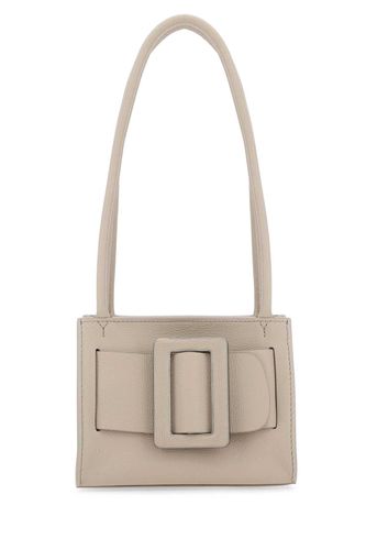 Dove Grey Leather Bobby 18 Soft Shoulder Bag - BOYY - Modalova