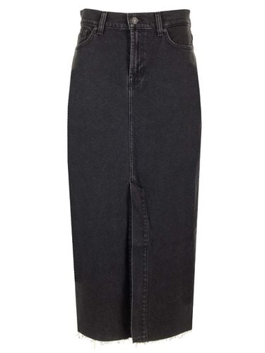 For All Mankind killie Midi Skirt - 7 For All Mankind - Modalova