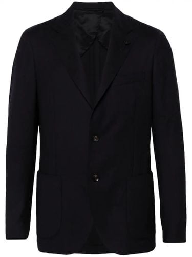 Oxford Virgin Wool Blazer - Lardini - Modalova