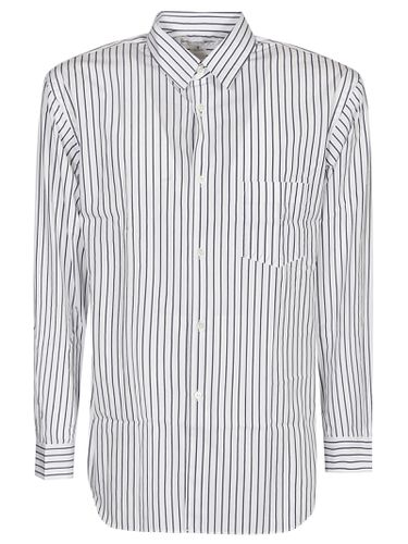 Patched Pocket Striped Shirt - Comme des Garçons - Modalova