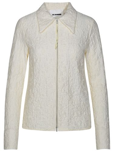 Jil Sander Ivory Cotton Jacket - Jil Sander - Modalova