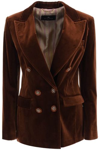 Etro Double-breasted Jacket - Etro - Modalova