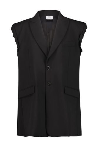 Deconstructed Sleeveless Vest Jacket - VETEMENTS - Modalova