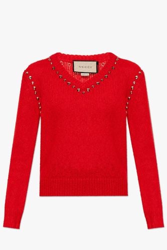 Gucci Studded Sweater - Gucci - Modalova