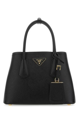 Prada Black Leather Handbag - Prada - Modalova