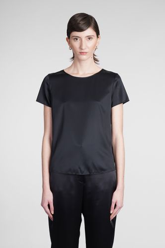 Blouse In Black Silk Giorgio Armani - Giorgio Armani - Modalova