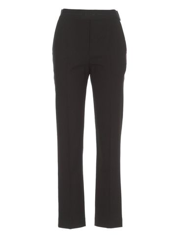 Logo Waistband Tapered Trousers - MSGM - Modalova