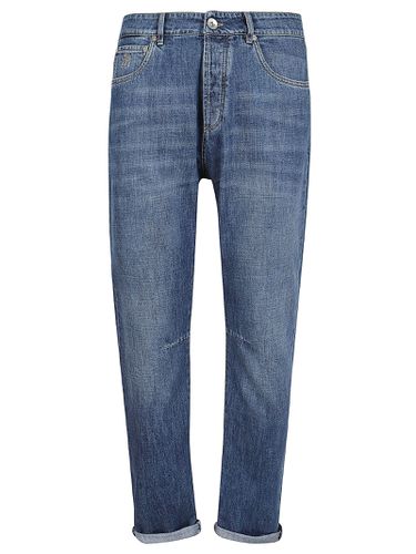 Brunello Cucinelli Denim Pants - Brunello Cucinelli - Modalova