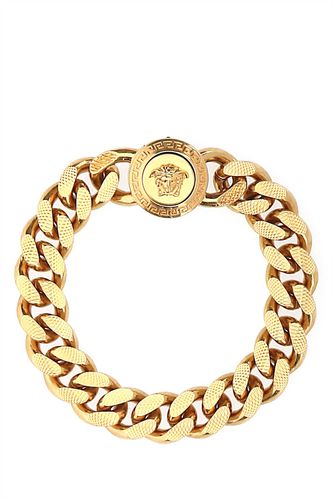 Versace Gold Metal Bracelet - Versace - Modalova