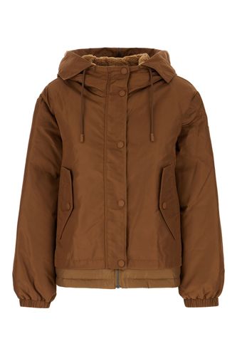 Brown Nylon Down Jacket - Weekend Max Mara - Modalova