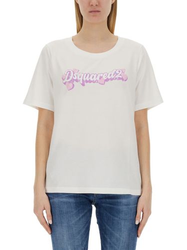 Dsquared2 T-shirt With Logo - Dsquared2 - Modalova