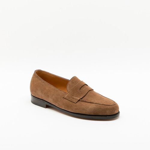 Lopez Saddle Suede Unlined Penny Loafer - John Lobb - Modalova