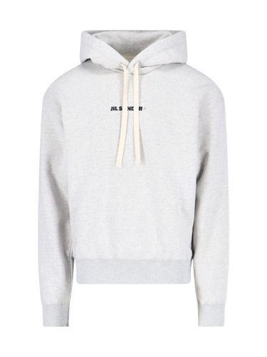 Jil Sander Logo Hoodie - Jil Sander - Modalova