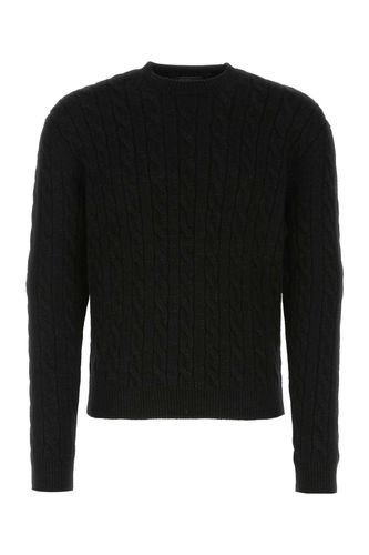 Prada Black Wool Blend Sweater - Prada - Modalova