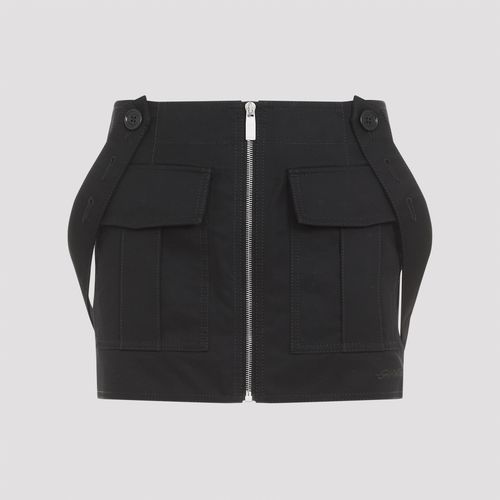 Off-White Straps Cargo Mini Skirt - Off-White - Modalova