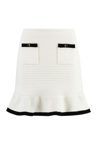 Self-portrait Knitted Mini Skirt - self-portrait - Modalova