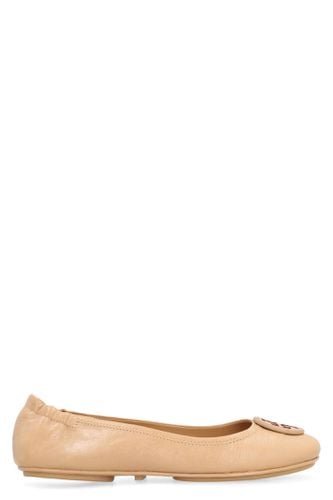 Minnie Leather Ballet Flats - Tory Burch - Modalova