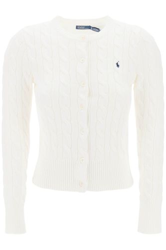 Cable Knit Cotton Cardigan - Polo Ralph Lauren - Modalova