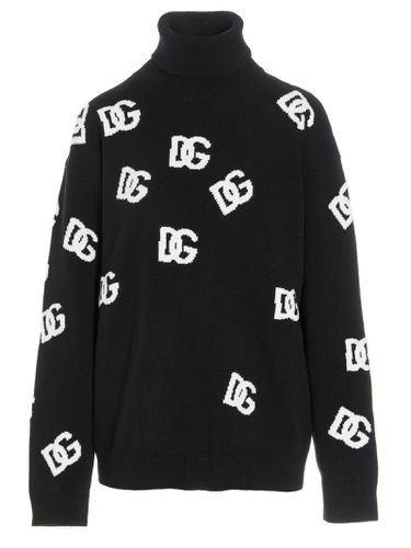 Wool Turtleneck Sweater - Dolce & Gabbana - Modalova