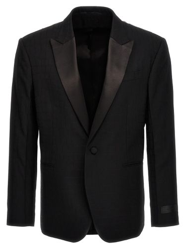 Versace Crocodile Jacquard Blazer - Versace - Modalova