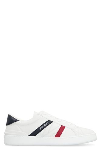 Monaco Faux Leather Sneakers - Moncler - Modalova