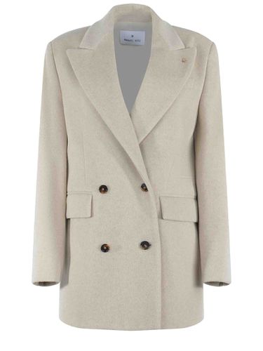 Manuel Ritz Coat In Viscose Blend - Manuel Ritz - Modalova