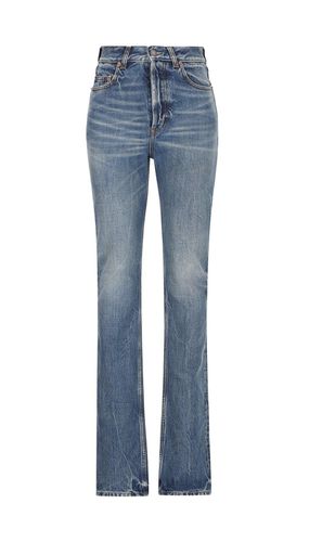 S High Waist Slim Fit Jeans - Saint Laurent - Modalova