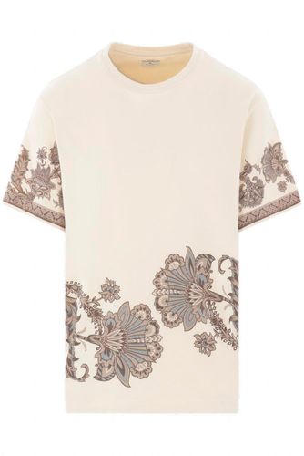 Placed Printed Crewneck T-shirt - Etro - Modalova