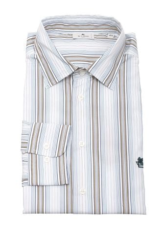 Etro Striped Cotton Shirt - Etro - Modalova