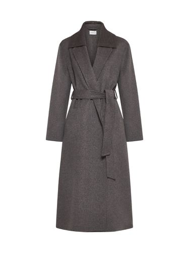 Leak Coat In Wool Double - Parosh - Modalova