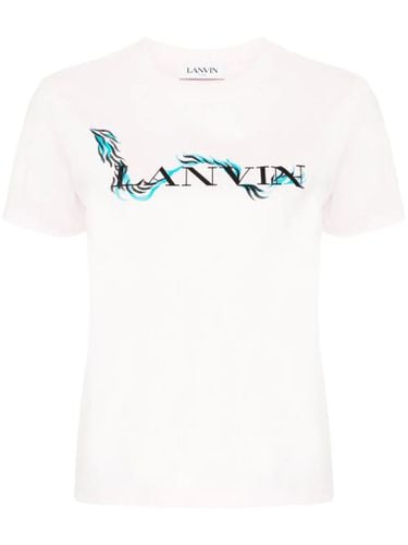 Lanvin Light Pink Cotton T-shirt - Lanvin - Modalova