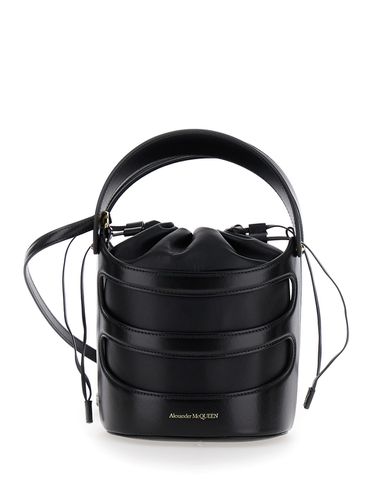The Rise Bucket Bag With Harness Cage In Leather Woman - Alexander McQueen - Modalova