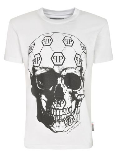 Philipp Plein Skull Logo T-shirt - Philipp Plein - Modalova