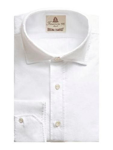 Finamore Cotton Shirt - Finamore - Modalova