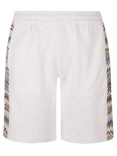 Stripe Sided Elastic Waist Shorts - Missoni - Modalova