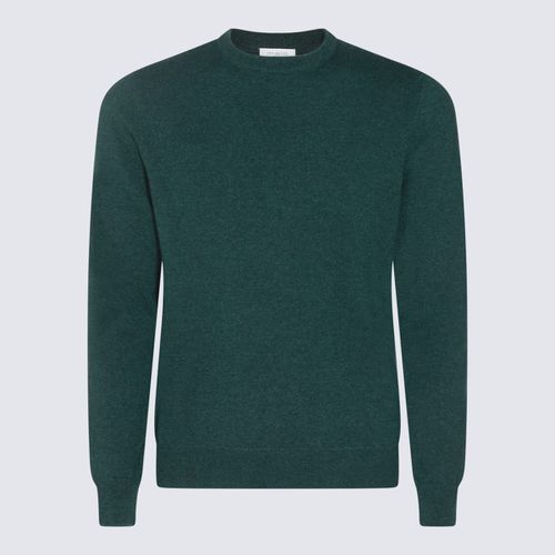 Malo Dark Green Wool Knitwear - Malo - Modalova