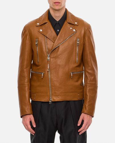 Alexander McQueen Leather Jacket - Alexander McQueen - Modalova