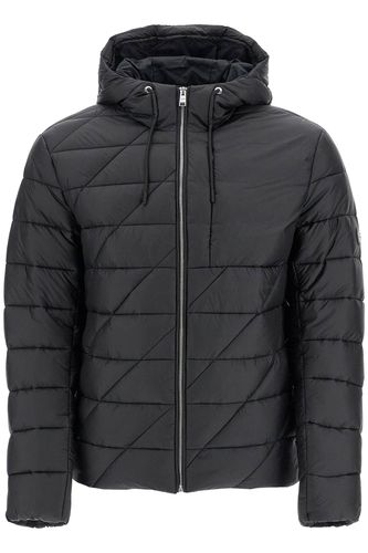 Lightweight Down Jacket With Hood - Hugo Boss - Modalova