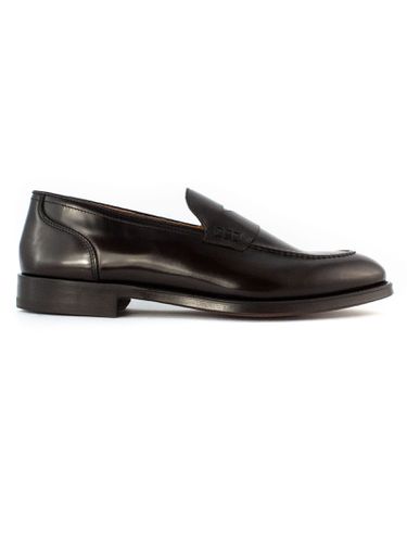 Penny Loafer In Dark Leather - Doucal's - Modalova