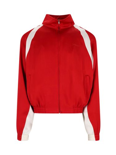 Teddy Zip Bomber Jacket - Saint Laurent - Modalova