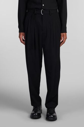 Attachment Pants In Black Wool - Attachment - Modalova