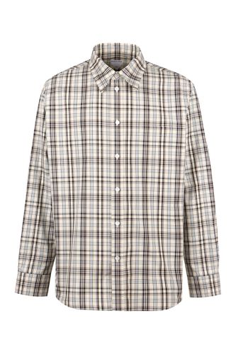 Bottega Veneta Checked Cotton Shirt - Bottega Veneta - Modalova